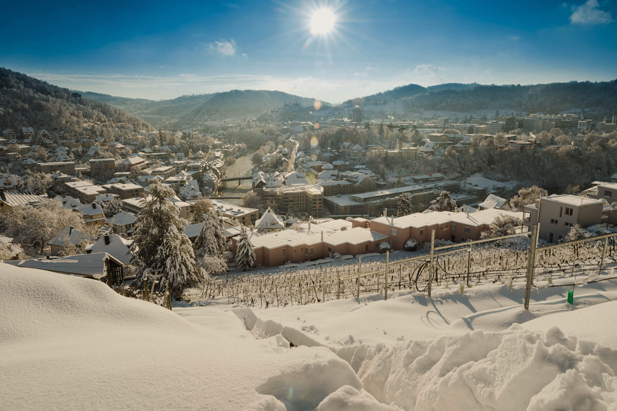 13 Ennetbaden Jahrhundertschnee